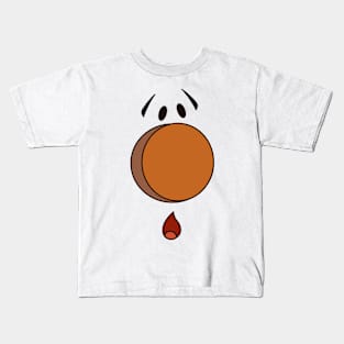 Blanky Face Kids T-Shirt